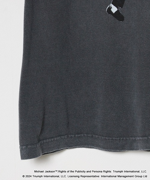 GOOD ROCK SPEED（グッドロックスピード）の「GOOD ROCK SPEED/グッドロックスピード Michael Jackson Tシャツ（Tシャツ/カットソー・メンズ・チャコール/イエロー・L/M/S）」の6枚目の写真