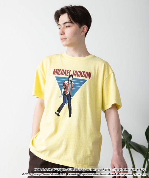 GOOD ROCK SPEED（グッドロックスピード）の「GOOD ROCK SPEED/グッドロックスピード Michael Jackson Tシャツ（Tシャツ/カットソー・メンズ・チャコール/イエロー・L/M/S）」の15枚目の写真