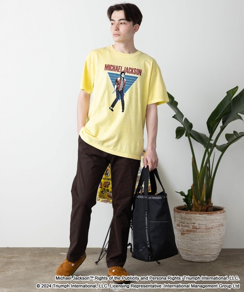GOOD ROCK SPEED（グッドロックスピード）の「GOOD ROCK SPEED/グッドロックスピード Michael Jackson Tシャツ（Tシャツ/カットソー・メンズ・チャコール/イエロー・L/M/S）」の17枚目の写真