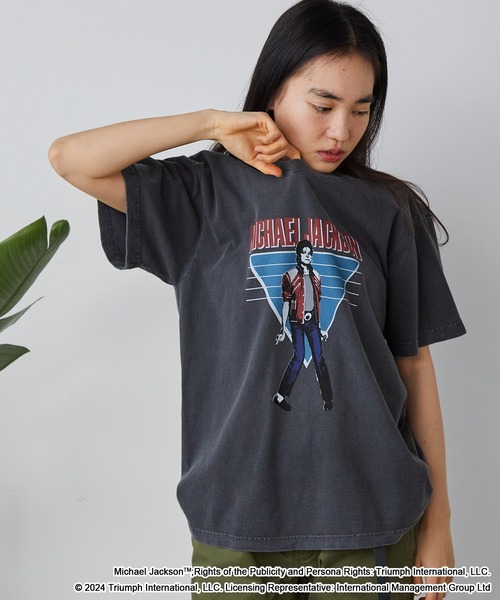 GOOD ROCK SPEED（グッドロックスピード）の「GOOD ROCK SPEED/グッドロックスピード Michael Jackson Tシャツ（Tシャツ/カットソー・メンズ・チャコール/イエロー・L/M/S）」の12枚目の写真