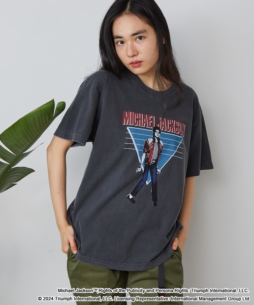 GOOD ROCK SPEED（グッドロックスピード）の「GOOD ROCK SPEED/グッドロックスピード Michael Jackson Tシャツ（Tシャツ/カットソー・メンズ・チャコール/イエロー・L/M/S）」の11枚目の写真