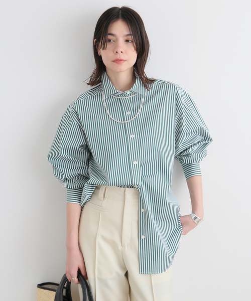 【再々値下げ】JS L'ESSAGE★THOMAS MASONロングシャツ 20221013040_f026434e3186de0dc1