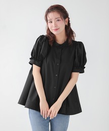 セール】フラワージャガードティアードトップス【ZOZO限定商品