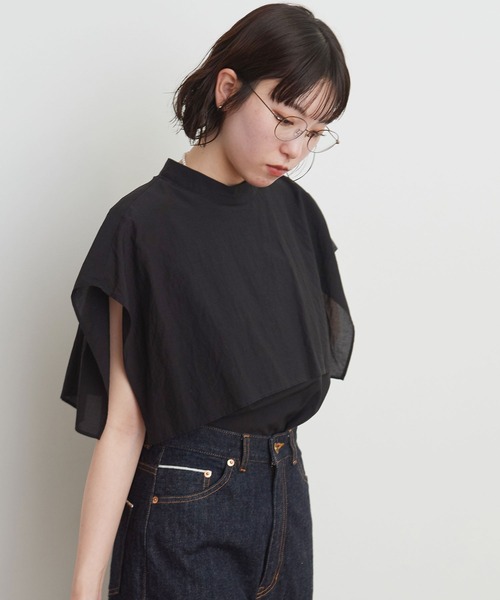 fig London(フィグロンドン)の「●Lily blouse(シャツ/ブラウス・レディース・ホワイト/ブラック・FREE)」の7枚目の写真