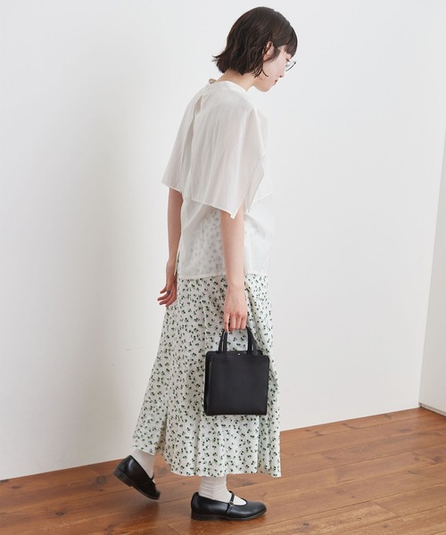 fig London(フィグロンドン)の「●Lily blouse(シャツ/ブラウス・レディース・ホワイト/ブラック・FREE)」の12枚目の写真