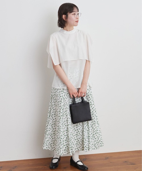 fig London(フィグロンドン)の「●Lily blouse(シャツ/ブラウス・レディース・ホワイト/ブラック・FREE)」の11枚目の写真