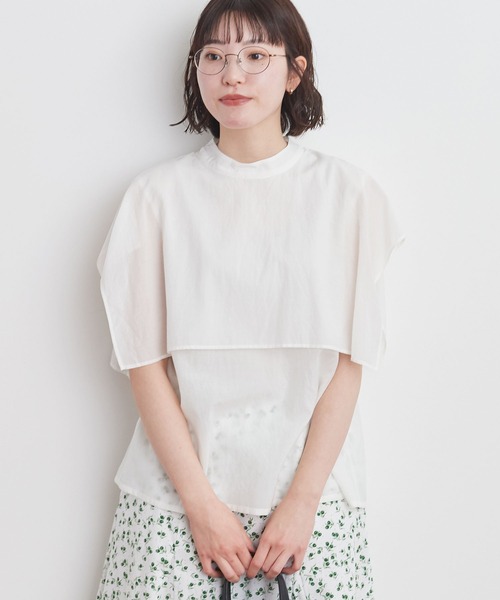 フィグロンドン　ブラウス fig London（フィグロンドン）の「Petal blouse（シャツ