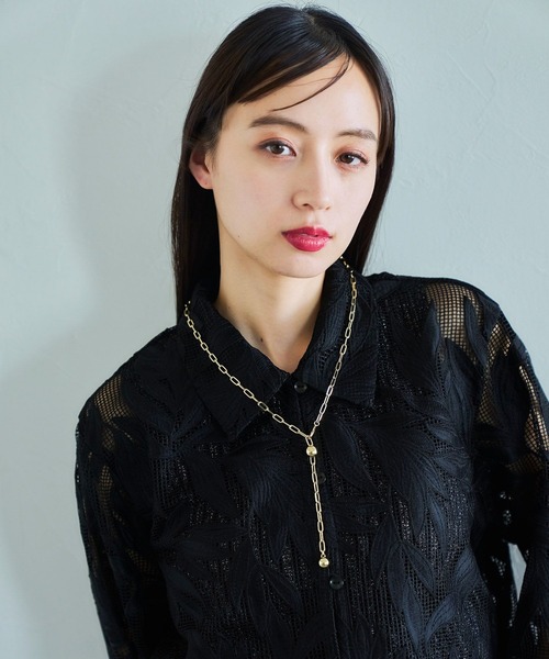 HARE（ハレ）の「デザインロングラリエットネックレス(HARE)（ネックレス・レディース・ゴールド/シルバー・FREE）」の7枚目の写真