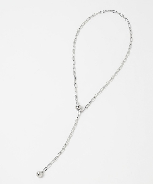 HARE（ハレ）の「デザインロングラリエットネックレス(HARE)（ネックレス・レディース・ゴールド/シルバー・FREE）」の10枚目の写真
