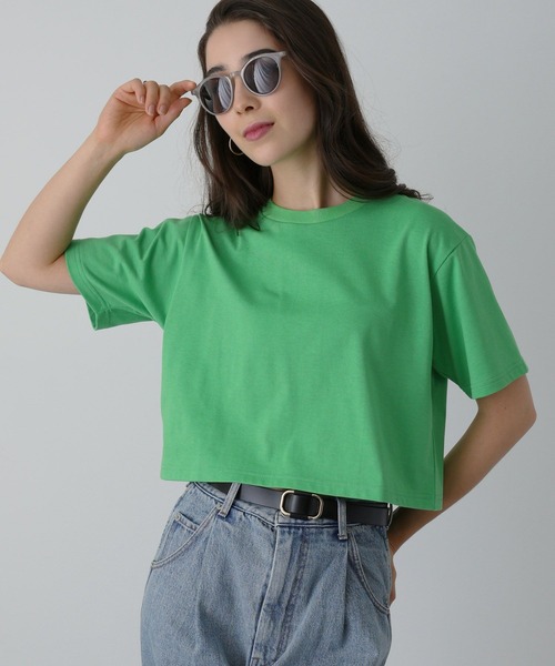 衣類08／Mサイズ：salsationサルセーション　ルーツ　クロップドTシャツ 衣類08／Mサイズ：salsationサルセーション ルーツ クロップドT