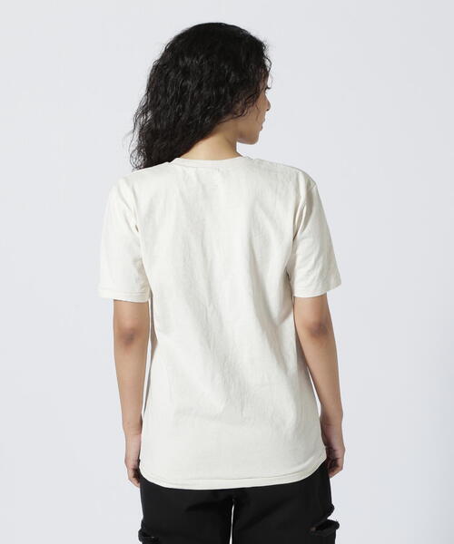MIXTA(ミクスタ)の「MIXTA/ミクスタ CREW NECK TABBY CAT Tシャツ(Tシャツ/カットソー・レディース・ナチュラル・SMALL)」の7枚目の写真