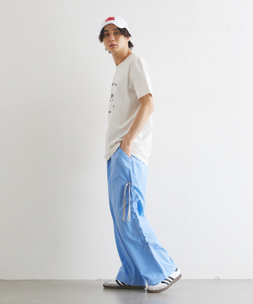 417 EDIFICE(フォーワンセブンエディフィス)の「【OFR】SLOBE/417別注 Tee-Shirts(Tシャツ/カットソー・メンズ・オレンジ/ラベンダー/ブルー系その他/チャコールグレー/ピンク系その他/サックスブルー/ブラック/ネイビー/グリーン系その他/ピンク/レッド/グリーン/ホワイト/ライトグレー/イエロー・LARGE/X-LARGE)」の18枚目の写真