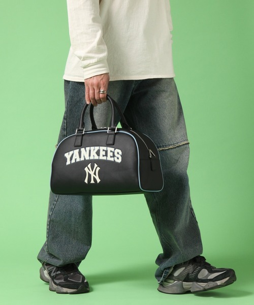 MLB Korea（エムエルビーコリア）の「【MLB KOREA/エムエルビーコリア】ミディアム ボーリングバッグ（ボストンバッグ）」 WEAR
