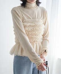 チュールキャミソール