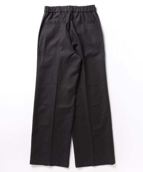 INED（イネド）の「Cu/C/Liツイル リラックスワイドパンツ（その他パンツ・レディース・ブラック/ベージュ/グリーン・9号/7号）」の4枚目の写真