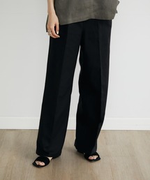 Cu/C/Liツイル リラックスワイドパンツ