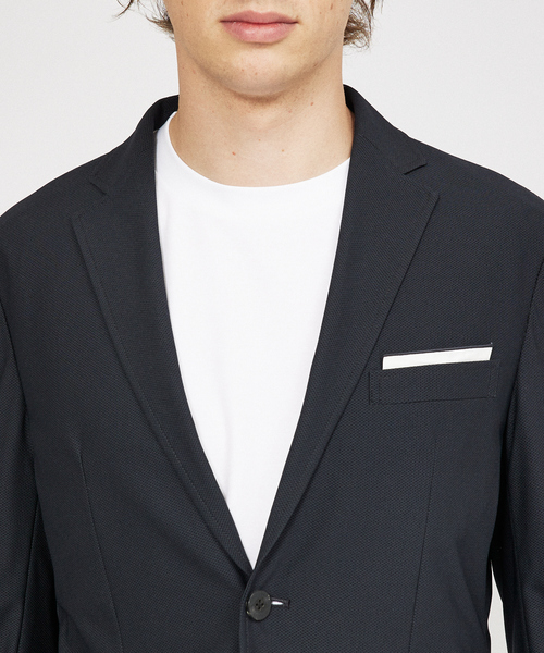 セール】【セットアップ対応】24S/S メッシュジャケット（テーラード