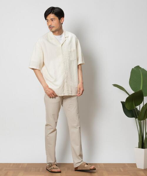 EDWIN（エドウィン）の「EDWIN(エドウィン)【スゴイラク】「JERSEYS COOL」レギュラーストレート（ドライタッチ/メッシュ/ストレッチ）（その他パンツ・メンズ・オフホワイト・M/L/XL/S）」の21枚目の写真