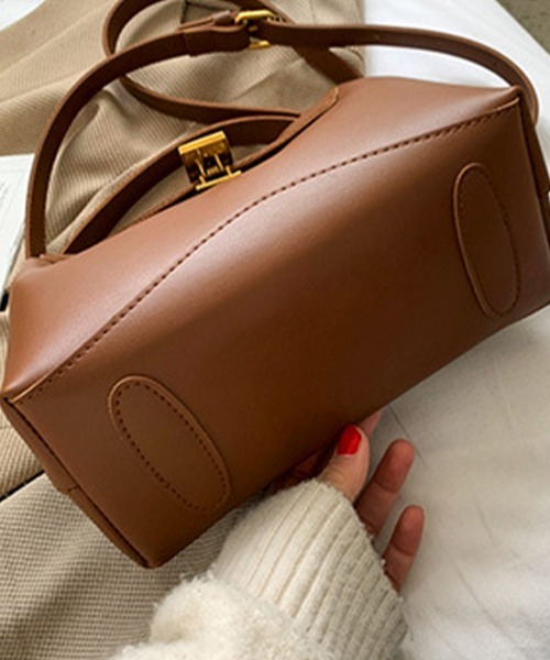 Miniministore(ミニミニストア)の「ショルダーバッグ 斜めがけ ハンドバッグ(ショルダーバッグ・レディース・ブラック/ベージュ/キャメル/ブラウン・FREE)」の11枚目の写真