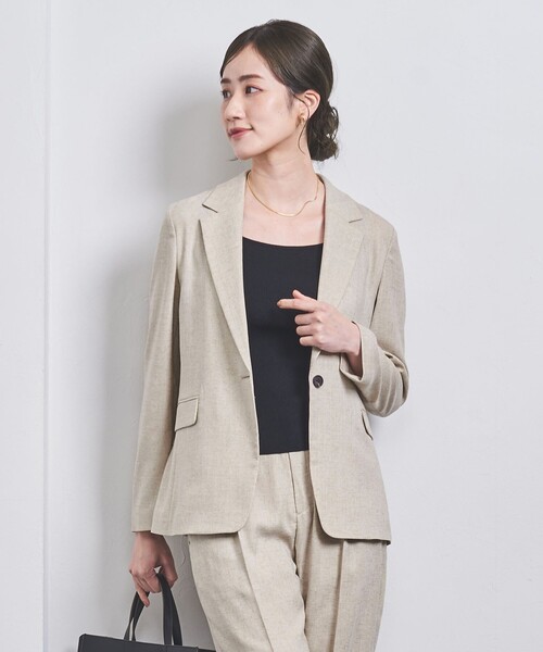 o.tak ユナイテッドアローズ リップストップ テーラードジャケット BEAUTY＆YOUTH UNITED ARROWS ジャケット テーラードジャケット