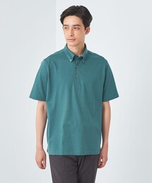 green label relaxing（グリーンレーベルリラクシング）の「シャンブレー ボタンダウン ポロシャツ（ポロシャツ）」
