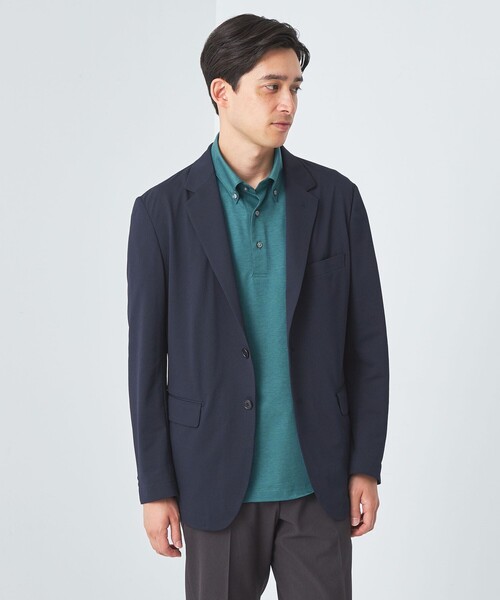 green label relaxing（グリーンレーベルリラクシング）の「シャンブレー ボタンダウン ポロシャツ（ポロシャツ・メンズ・ターコイズブルー/ダークグレー/ロイヤルブルー・S/XL/M/L）」の6枚目の写真