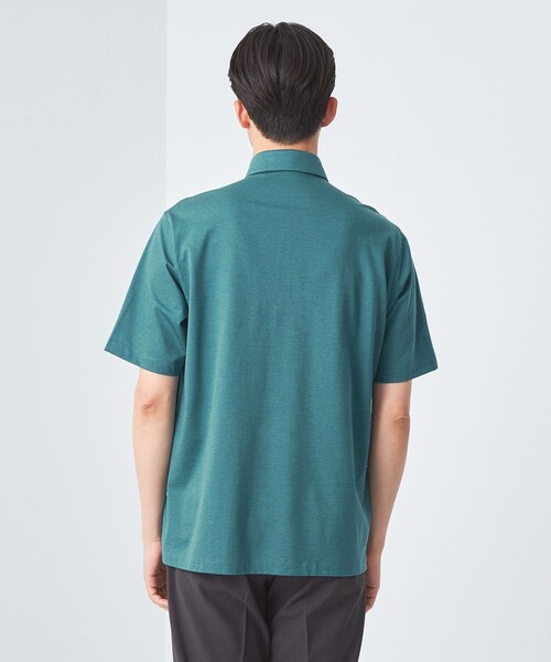 green label relaxing（グリーンレーベルリラクシング）の「シャンブレー ボタンダウン ポロシャツ（ポロシャツ・メンズ・ターコイズブルー/ダークグレー/ロイヤルブルー・S/XL/M/L）」の13枚目の写真