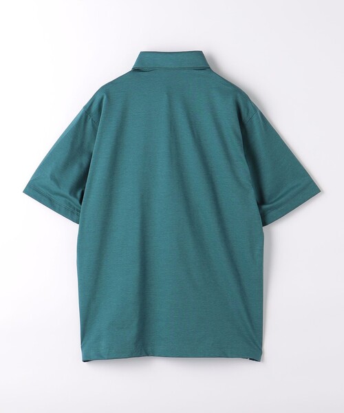 green label relaxing（グリーンレーベルリラクシング）の「シャンブレー ボタンダウン ポロシャツ（ポロシャツ・メンズ・ターコイズブルー/ダークグレー/ロイヤルブルー・S/XL/M/L）」の15枚目の写真