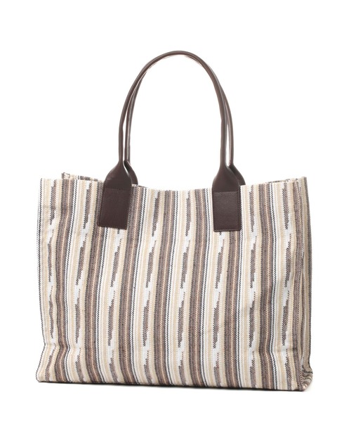 LAKOLE(ラコレ)の「アソートビッグトートバッグ / 116062(トートバッグ・レディース・アイボリー/ブラウン・FREE)」の6枚目の写真