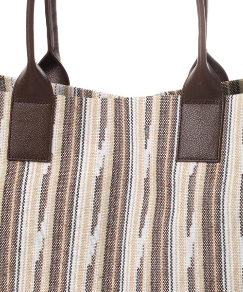 LAKOLE(ラコレ)の「アソートビッグトートバッグ / 116062(トートバッグ・レディース・アイボリー/ブラウン・FREE)」の9枚目の写真