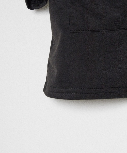 ROOPTOKYO（ループトウキョウ）の「クロップド丈ポロシャツトップス＋ショートパンツセット セットアップ（Tシャツ/カットソー・レディース・ブラック/ホワイト・FREE）」の17枚目の写真