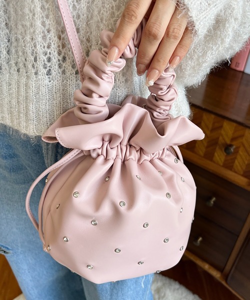 BUNON 巾着バッグ ショルダーバッグ