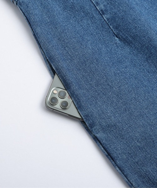 La-gemme（ラジェム）の「デニムジャンパースカート（ジャンパースカート・レディース・ブルー系その他/ブルー・L/M）」の4枚目の写真