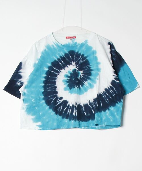 ONE DAY KMC (ワンデイケーエムシー)の「チャイハネ / ダイポップT-SH / TXX-4650(Tシャツ/カットソー・レディース・ブルー/ブラック/その他・ONESIZE)」の8枚目の写真