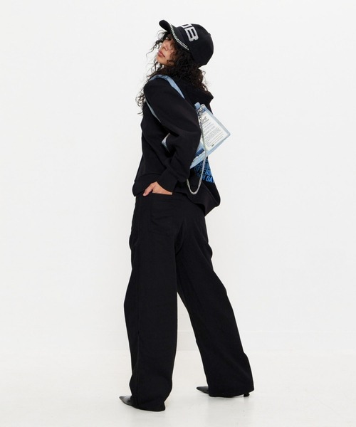 BEEDEN（ビーデン）の「WIDE STRAIGHT BLK PANTS（その他パンツ
