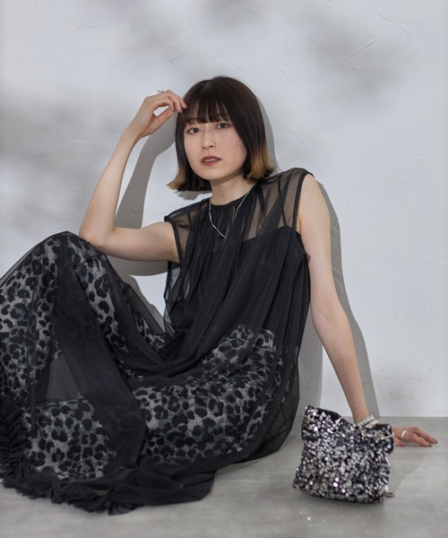 ノアノア ワンピース チュニック ティアードチュニックワンピース レディース プルオーバーシャツ