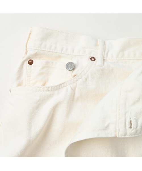 45R（フォーティファイブアール）の「ライ麦デニムのクロスオーバースカート（ホワイト）（スカート・レディース・ホワイト・MEDIUM/LARGE）」の7枚目の写真