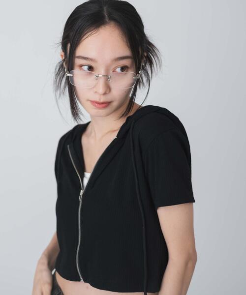 WEGO（ウィゴー）の「WEGO/リムレスデザインアイウェア（メガネ・レディース・シルバー・FREE）」の13枚目の写真