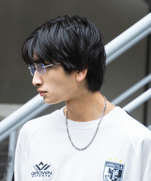 WEGO（ウィゴー）の「WEGO/リムレスデザインアイウェア（メガネ・レディース・シルバー・FREE）」の3枚目の写真