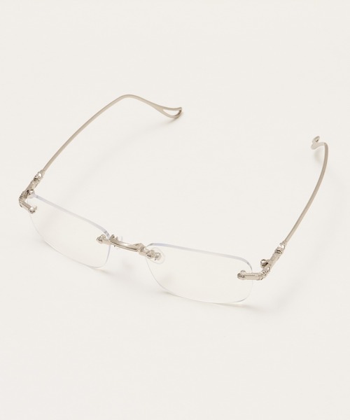 WEGO（ウィゴー）の「WEGO/リムレスデザインアイウェア（メガネ・レディース・シルバー・FREE）」の6枚目の写真