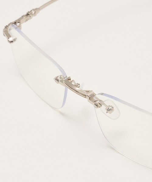 WEGO（ウィゴー）の「WEGO/リムレスデザインアイウェア（メガネ・レディース・シルバー・FREE）」の8枚目の写真