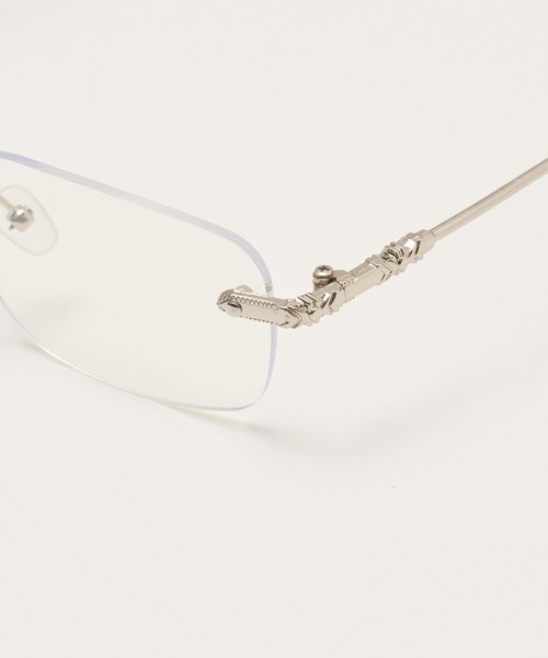 WEGO（ウィゴー）の「WEGO/リムレスデザインアイウェア（メガネ・レディース・シルバー・FREE）」の9枚目の写真