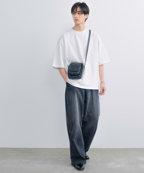 SINSS（シンス）の「Loose fit heavyweight T-shirt / ルーズフィットヘビーウェイトTシャツ（Tシャツ/カットソー・メンズ・ホワイト/レッド/ブラック・SMALL/MEDIUM/LARGE）」の12枚目の写真