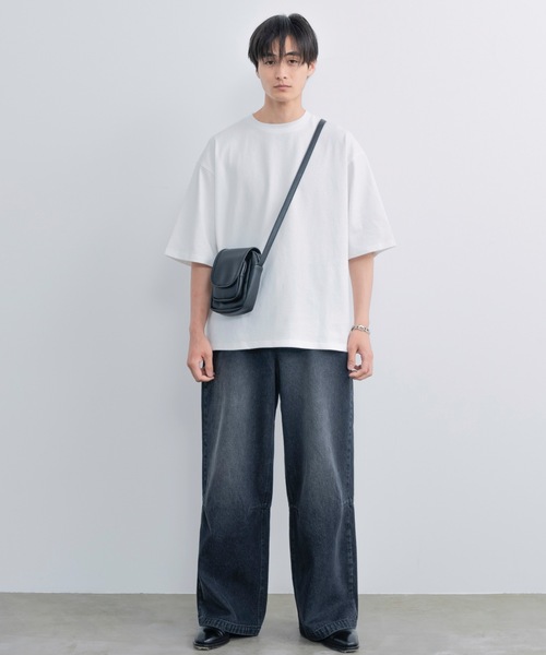 SINSS（シンス）の「Loose fit heavyweight T-shirt / ルーズフィットヘビーウェイトTシャツ（Tシャツ/カットソー・メンズ・ホワイト/レッド/ブラック・SMALL/MEDIUM/LARGE）」の13枚目の写真