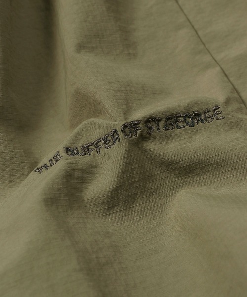 The DUFFER of ST.GEORGE（ザダファーオブセントジョージ）の「【WEB限定アイテム】SET UP RIPSTOP NYLON PANTS：セットアップ リップストップ ナイロンパンツ（その他パンツ・メンズ・ブラック/カーキ/ネイビー・X-LARGE/SMALL/LARGE/MEDIUM）」の14枚目の写真
