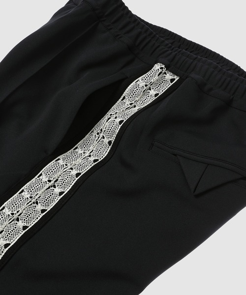 SASQUATCHfabrix.(サスクワァッチファブリックス)の「LACE TAPE TRACK PANTS(その他パンツ・メンズ・ブラック/パープル系その他・L/M)」の14枚目の写真