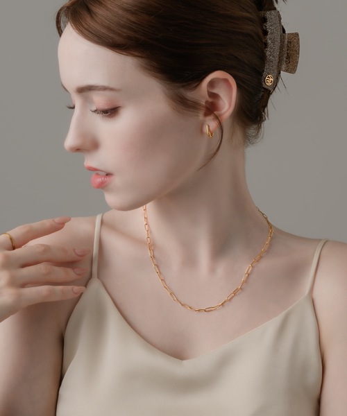 muku(ムク)の「スリムマンテルチェーンネックレス(ネックレス・レディース・ゴールド/シルバー・45)」の1枚目の写真