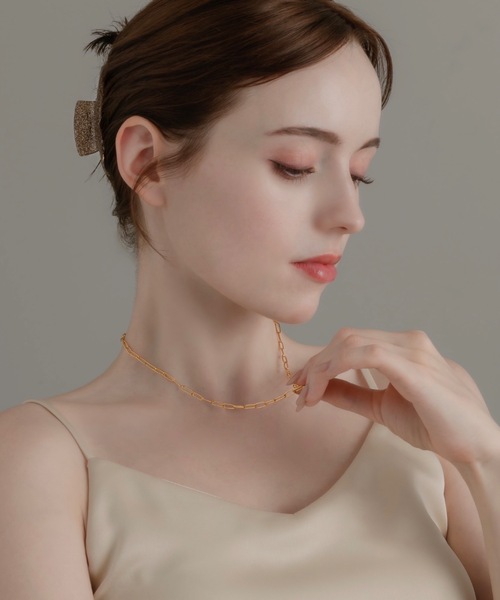 muku(ムク)の「スリムマンテルチェーンネックレス(ネックレス・レディース・ゴールド/シルバー・45)」の8枚目の写真