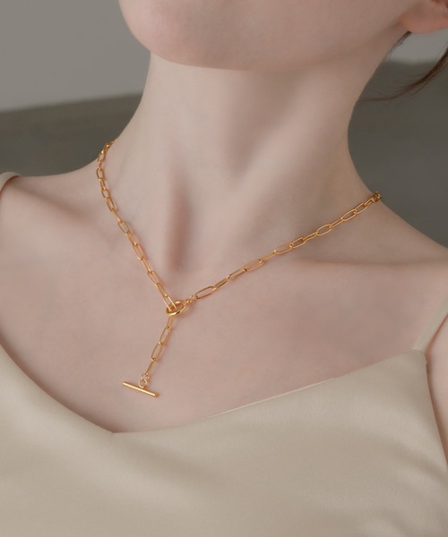 muku(ムク)の「スリムマンテルチェーンネックレス(ネックレス・レディース・ゴールド/シルバー・45)」の3枚目の写真