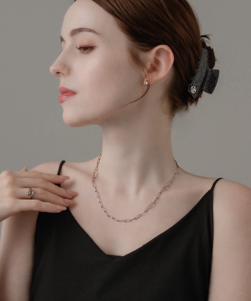 muku(ムク)の「スリムマンテルチェーンネックレス(ネックレス・レディース・ゴールド/シルバー・45)」の7枚目の写真